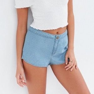 BDG Cotton Pinstripe Shorts
